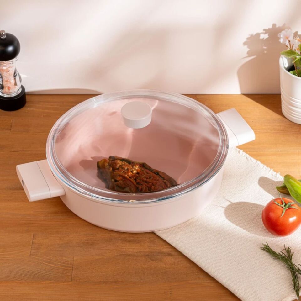 Emsan Swiss Crystal Pilav/Karnıyarık Tenceresi 30 cm