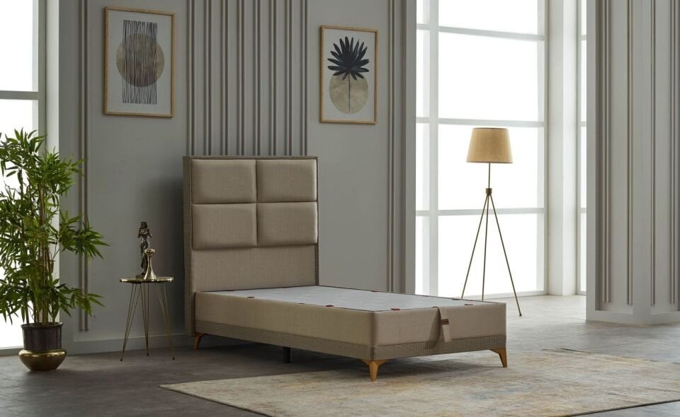 Calista 100X200 Solit Baza Keten Kahve