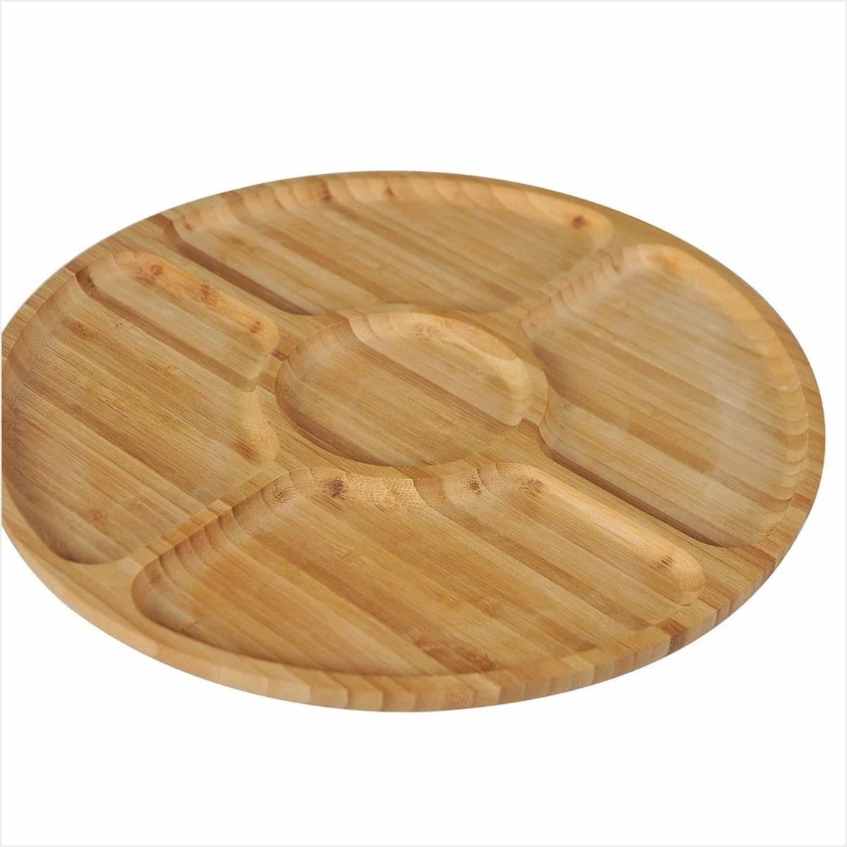 Bambum  Victoria - Dönen Bölmeli Servis Tabağı Küçük