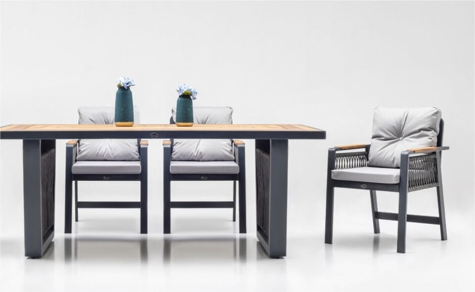 Terazzi Artemis Plus 3+1+1 Bahçe Oturma Grubu