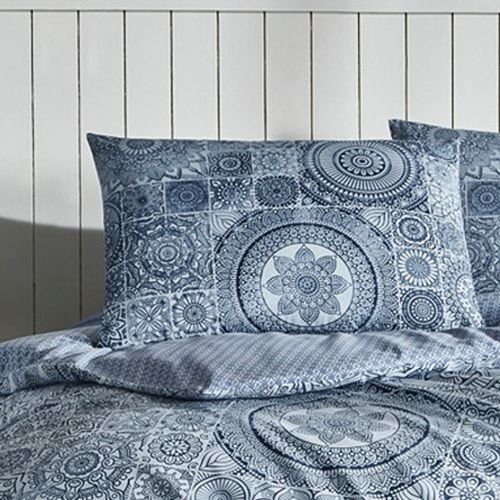 Özdilek Nevresim Takımı Ck Mavı Mandala Mıstıco