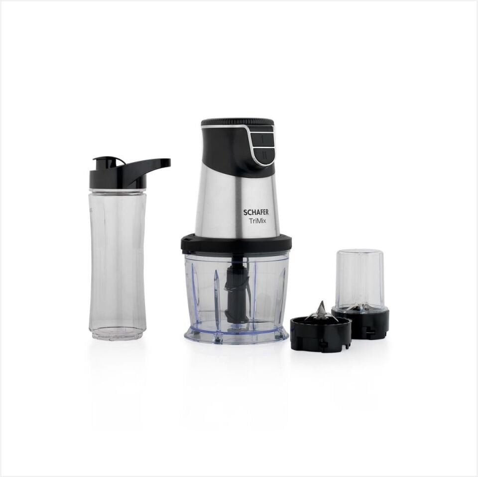 SCHAFER TRİMİX 3 Ü 1 ARADA BLENDER SET-İNOX