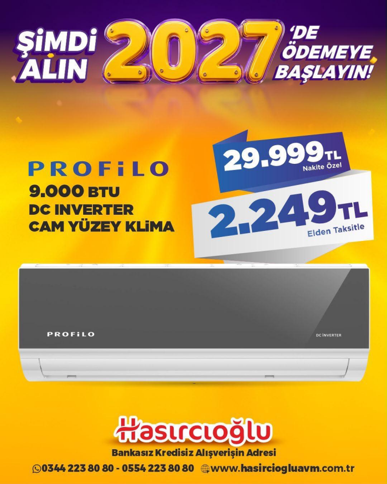 PROFİLO 9000 BTU