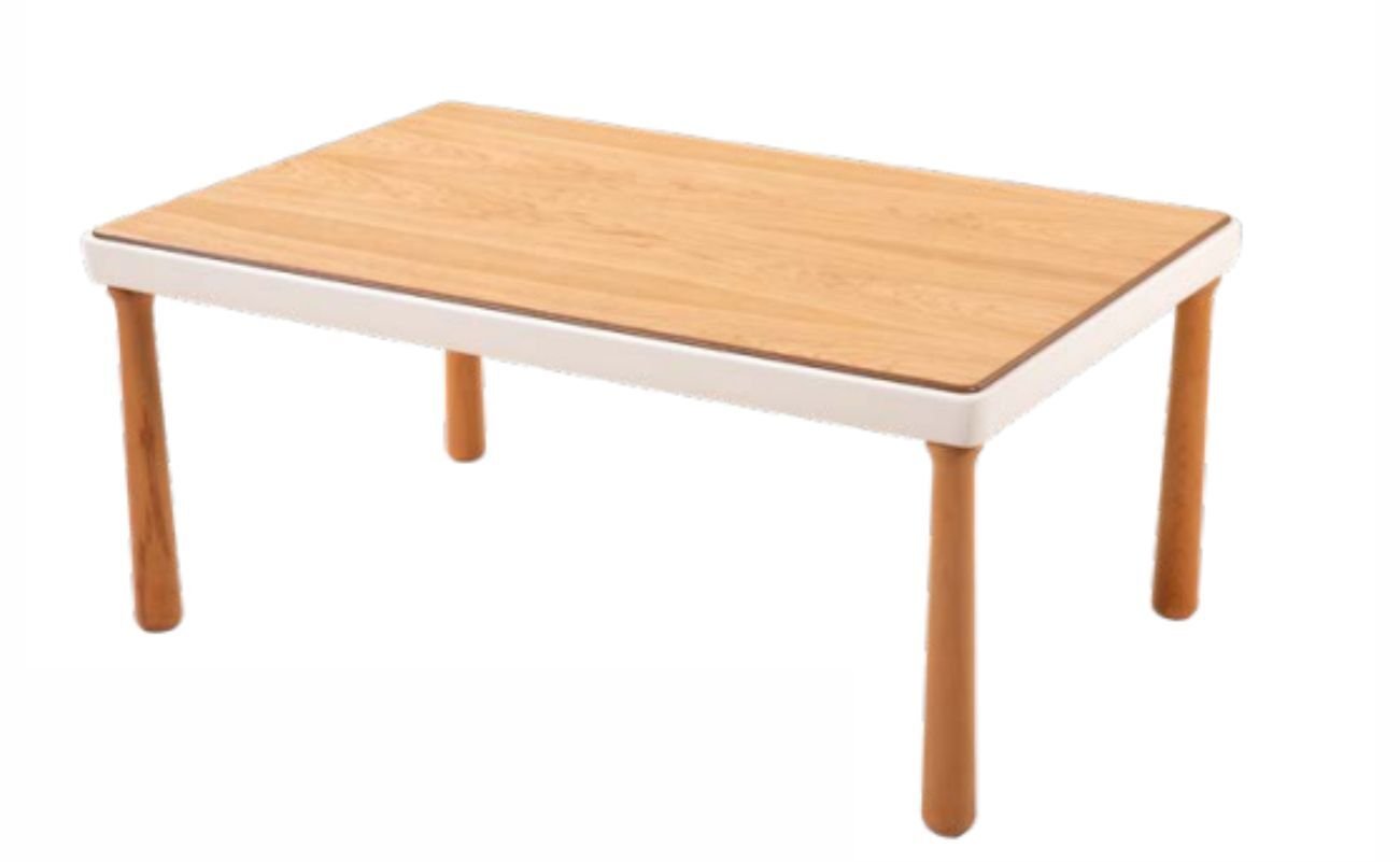 Milan Orta Sehpa-Meşe/Krem/Meşe