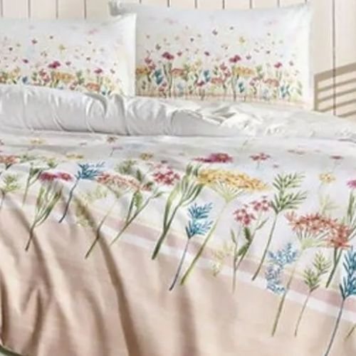 Özdilek Nevresim Takımı Çift Kişilik Somon Sprıng Garden