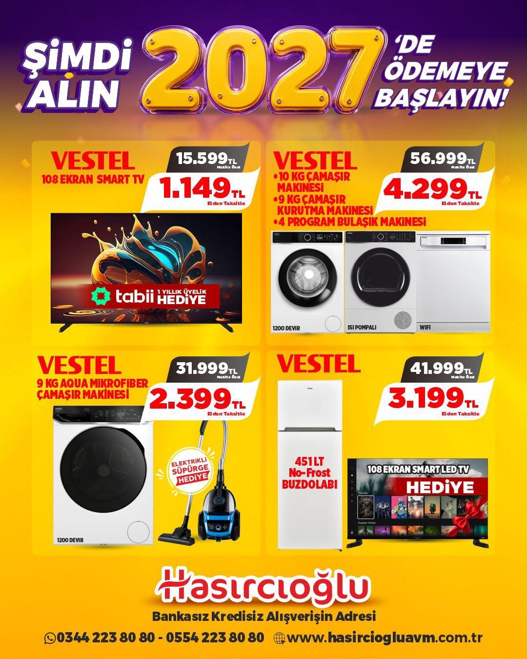 VESTEL KAMPANYALI ÜRÜNLER