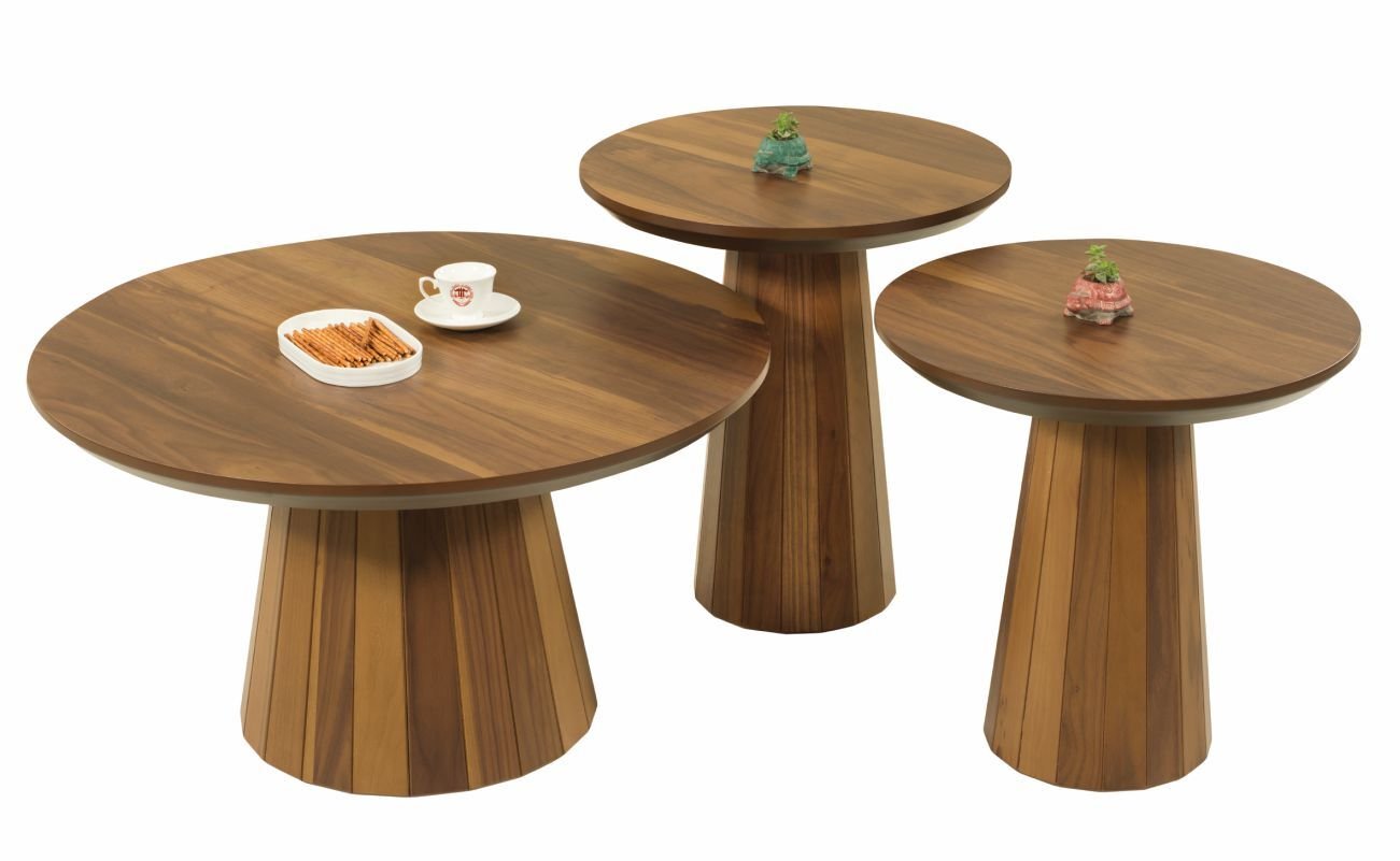 Alora Zıgon Sehpa-Cevız/Cevız