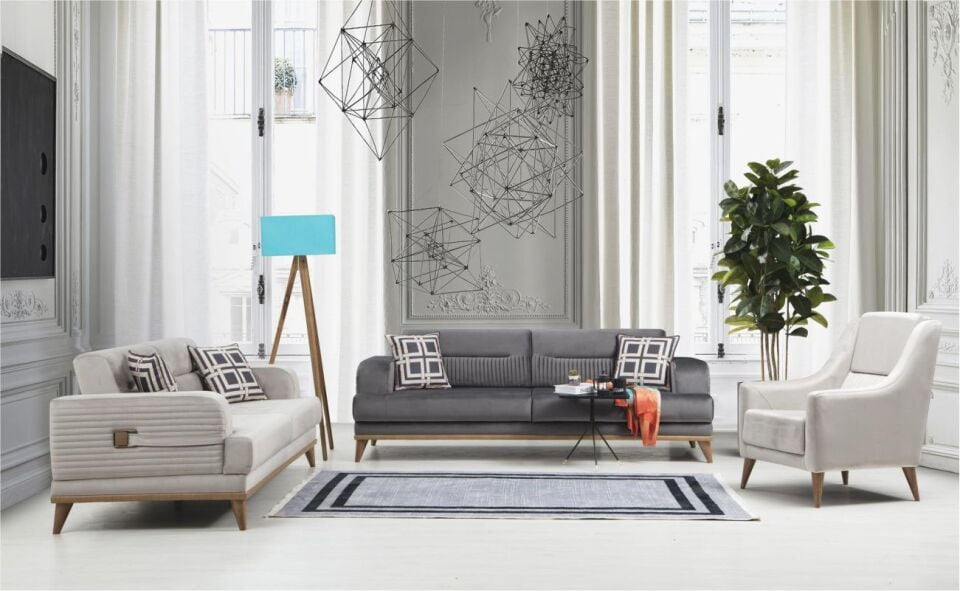 Zena Koltuk Takımı  3+1+1 Baby Face 03/ 3Lü Baby Face 31