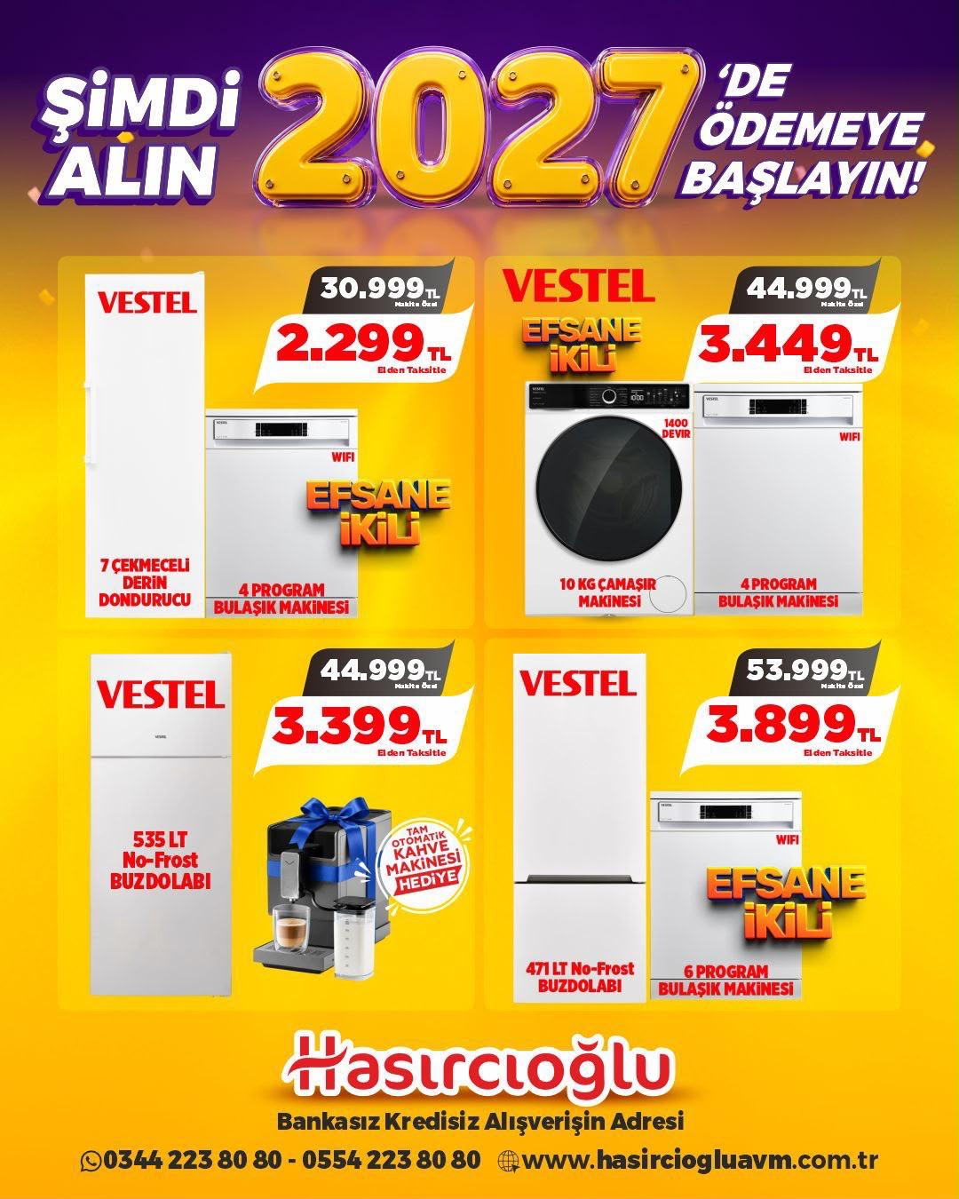 VESTEL KAMPANYALI ÜRÜNLER