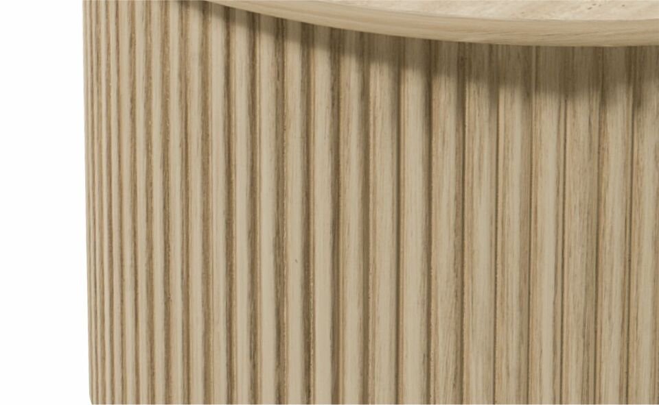 Pena Orta-Zigon Sehpa-Traverten/Grı