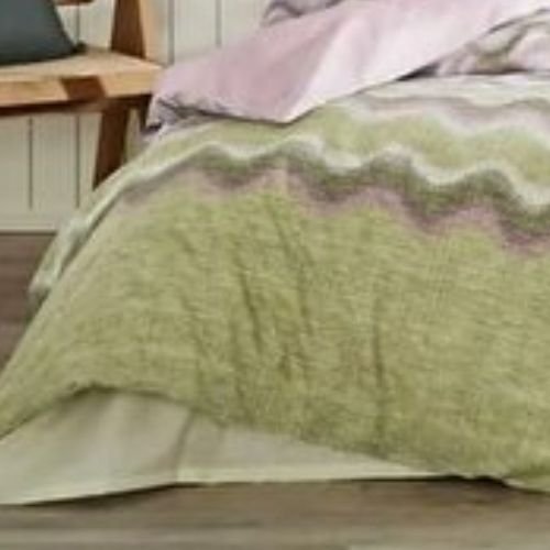 Özdilek Nevresim Takımı Tek Kişilik Yesıl Undulatıs