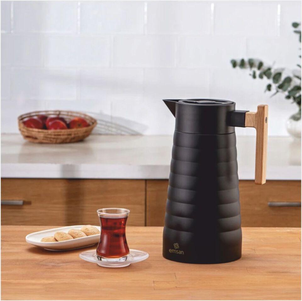 Emsan Emboss 2 Lt Termos Siyah