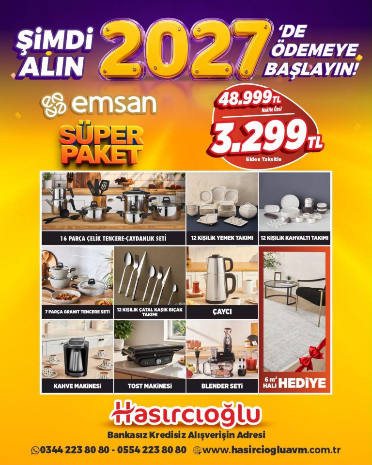 EMSAN SÜPER PAKET