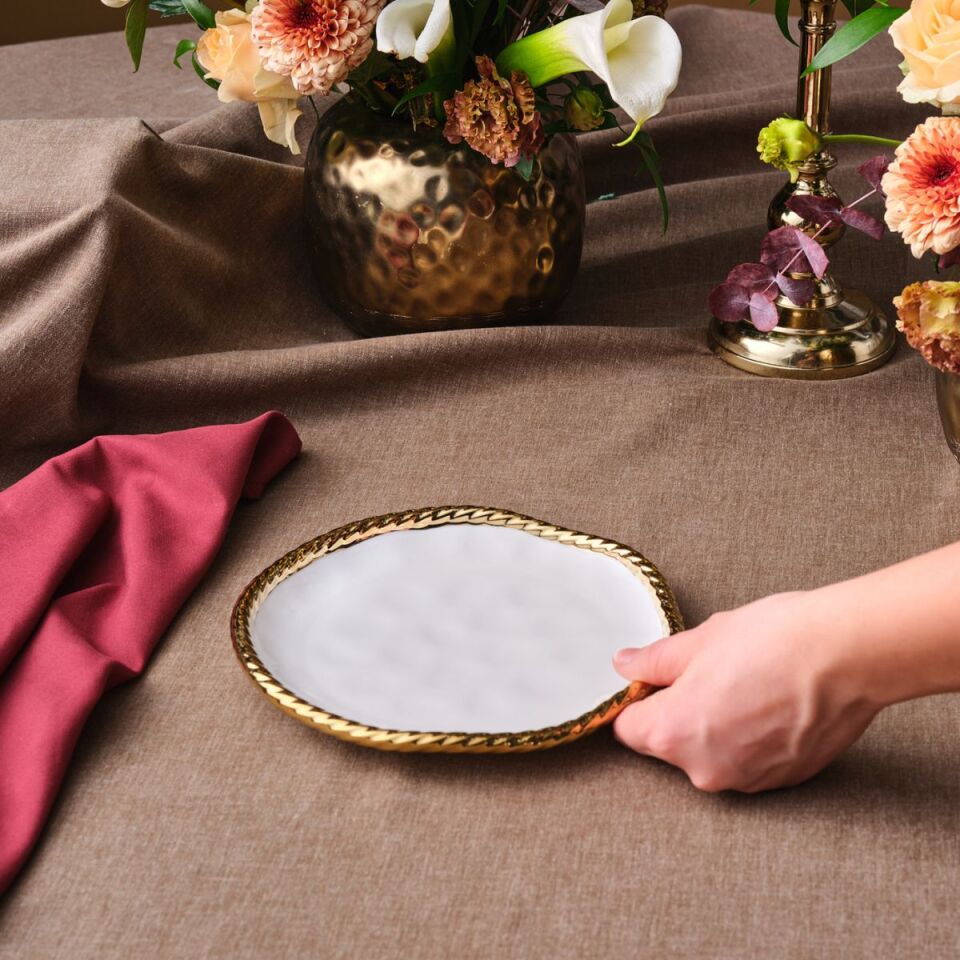 Karaca Goldest Pasta Tabağı 20 Cm