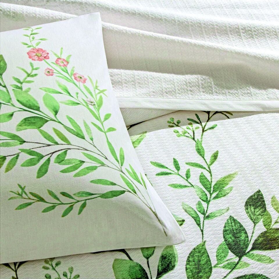 Taç Bloomy Pkb Pike Takımı Yeşil Tek Kişilik