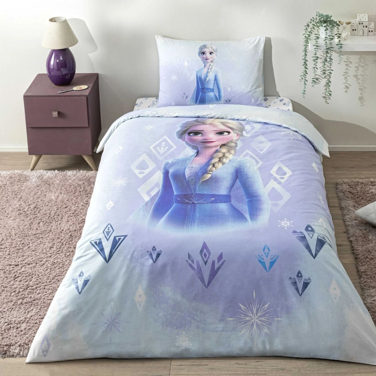 Taç Lisanslı Brf Nevresim Takımı Dh Frozen Dıamond 100