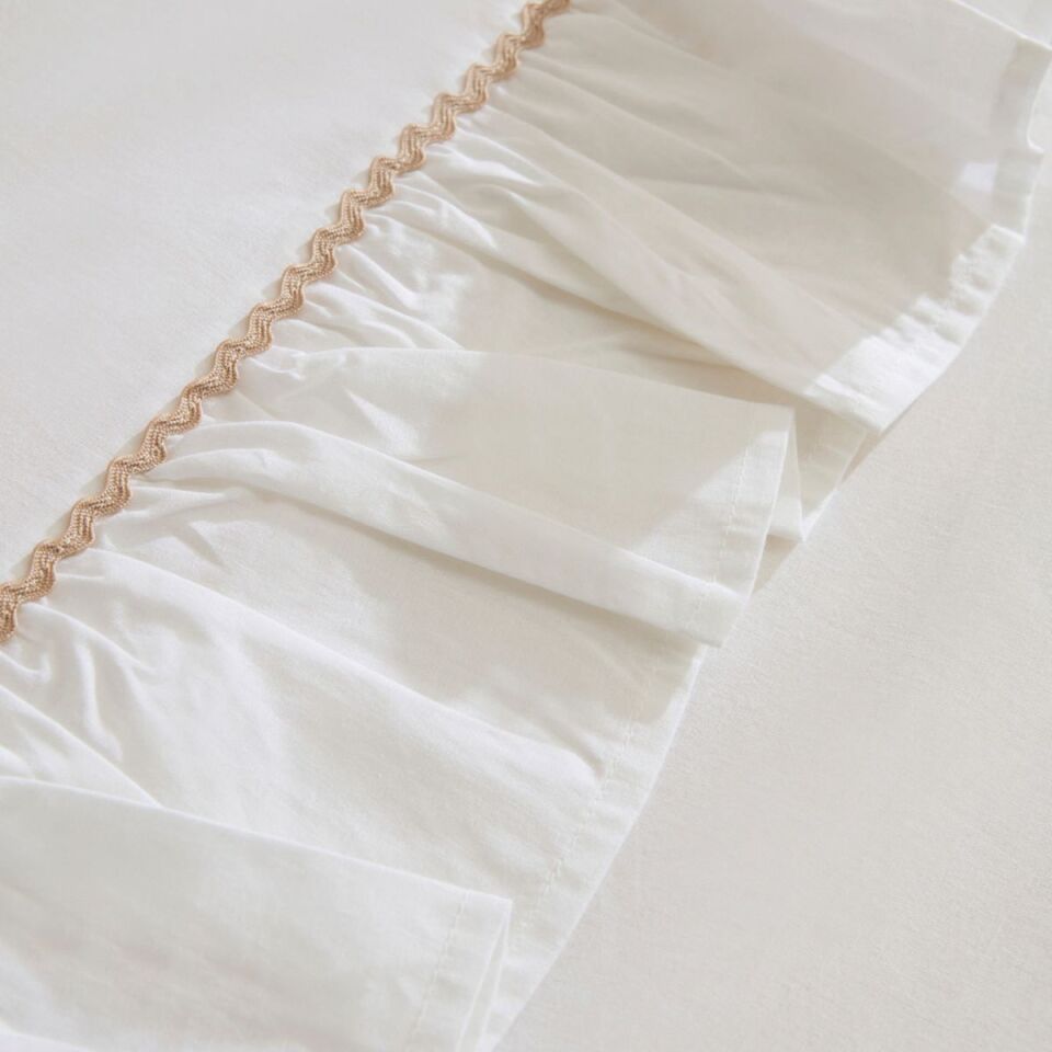 Karaca Home Vıento Nevresim Çift Beyaz