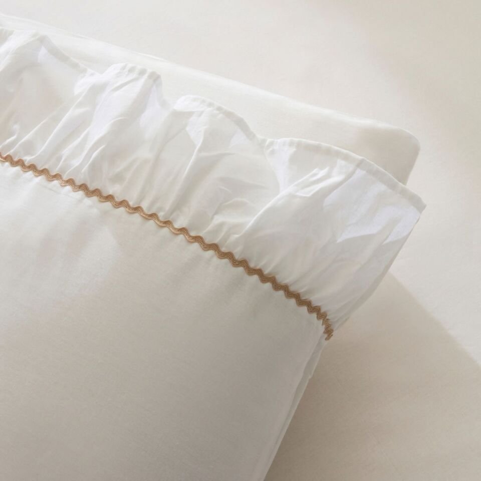 Karaca Home Vıento Nevresim Çift Beyaz