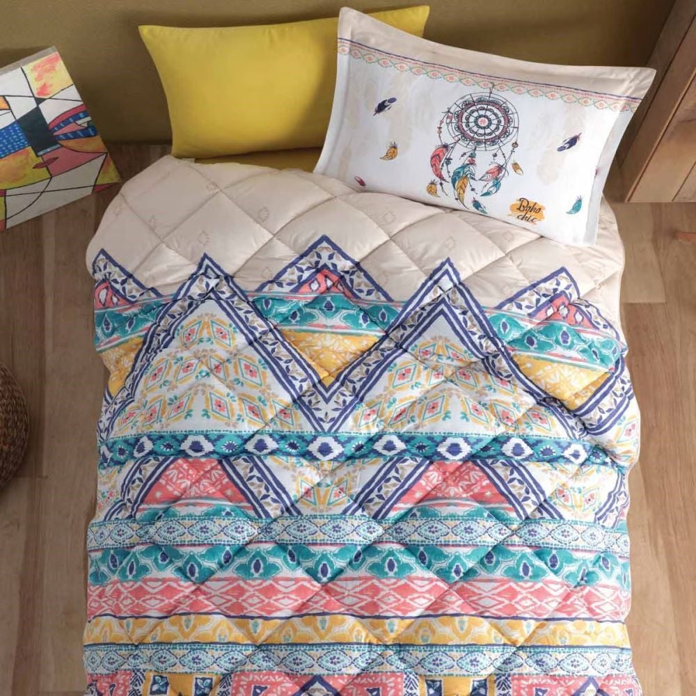 Aran Ranforce Uyku Seti Tek Kişilik(B) Boho / V1 - Bej