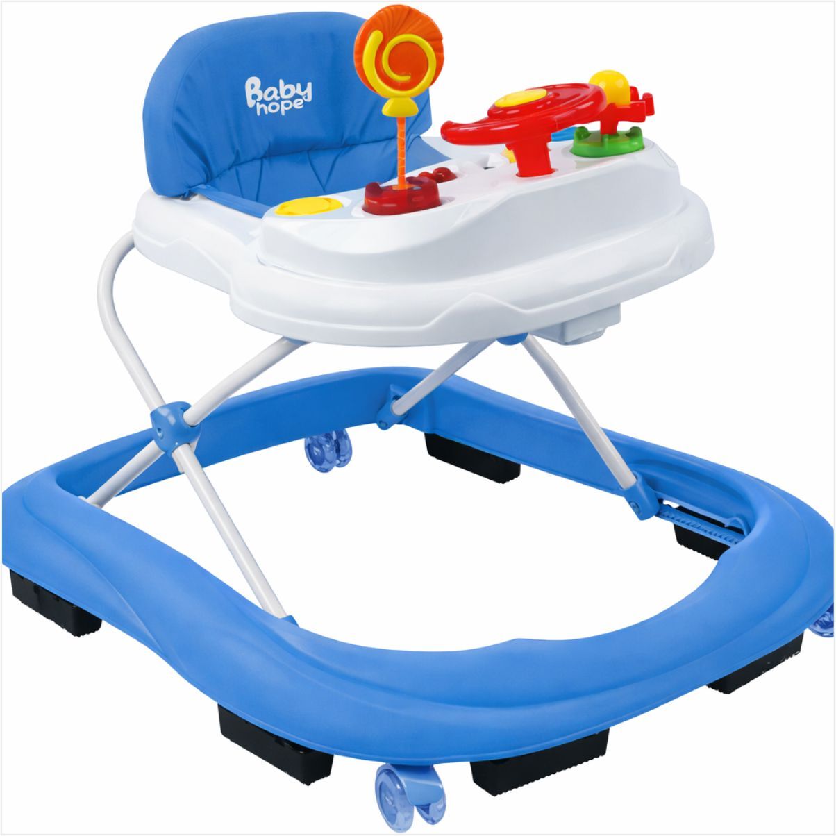 YÜRÜTEÇ OYUNCAKLI 217  MAVİ- BEYAZ