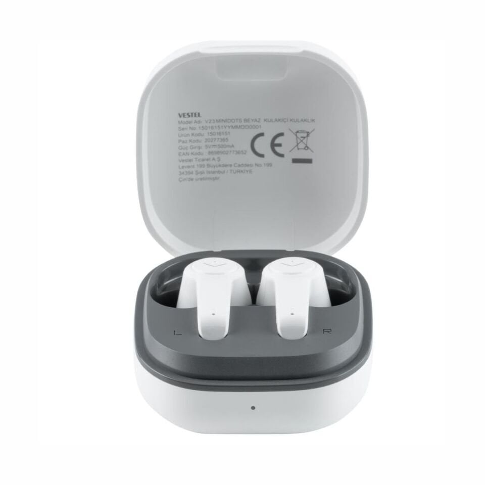 VESTEL V23 MİNİDOTS BEYAZ KULAKİÇİ KULAKLIK-20277365