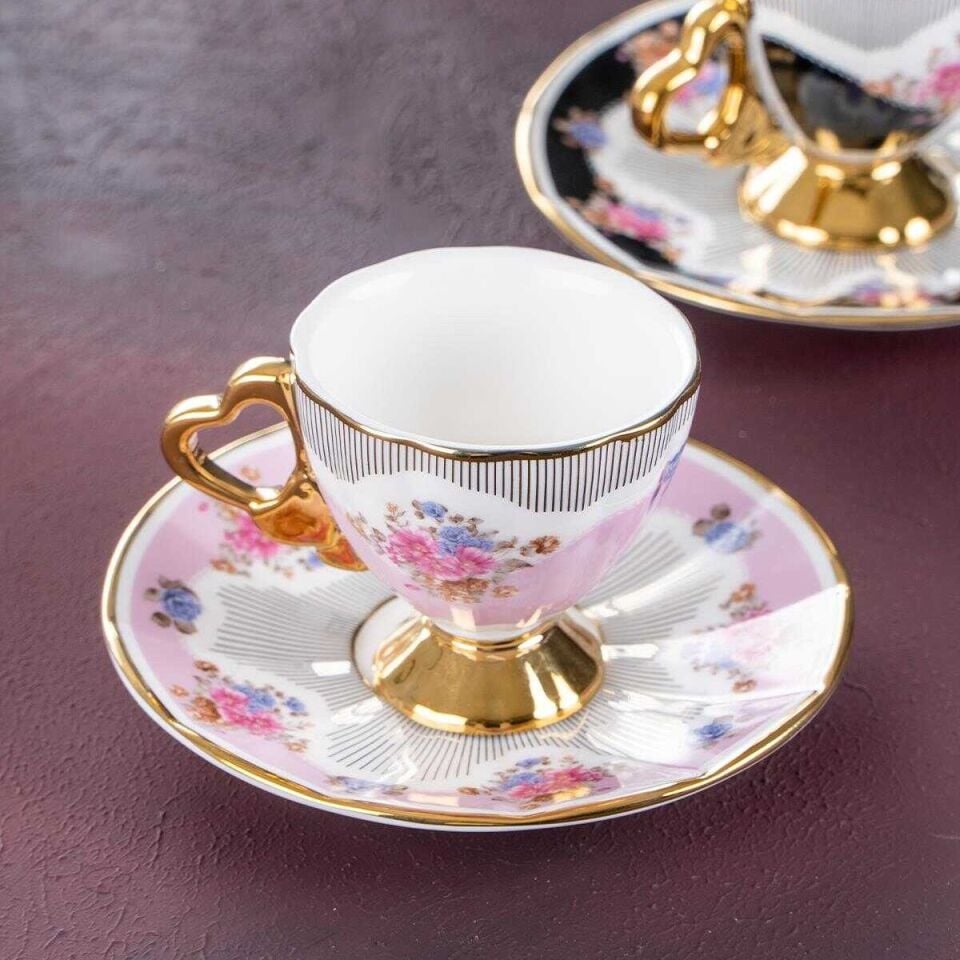 Acar Naomi 6 Kişilik Kahve Fincanı Takımı - 90 ml