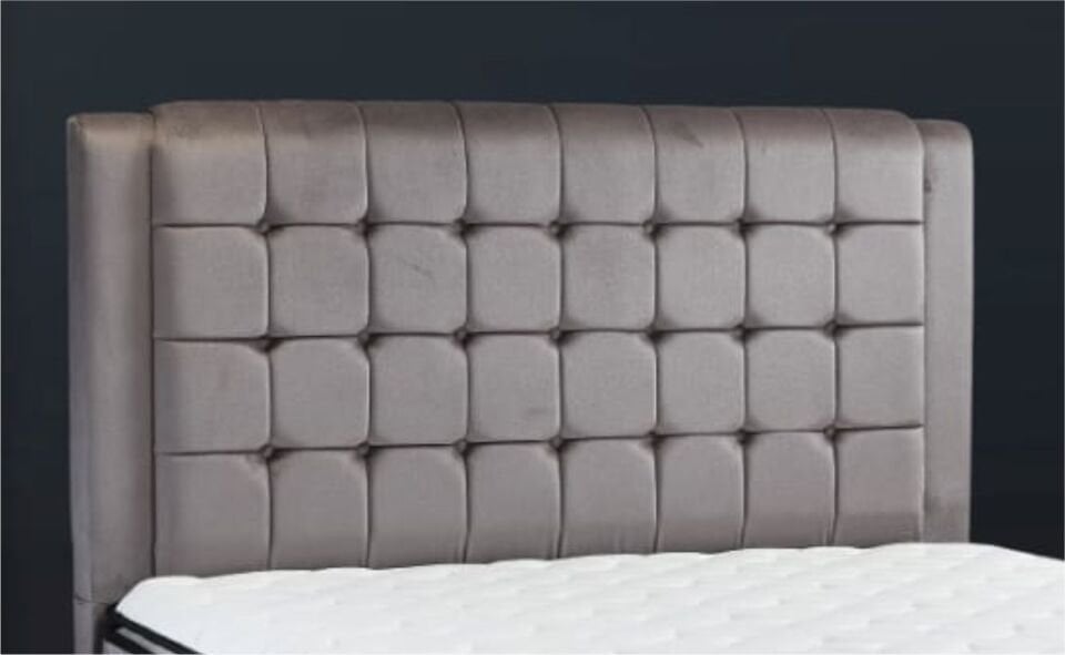 TOMA KATRE BAZA SET 160X200 GRİ