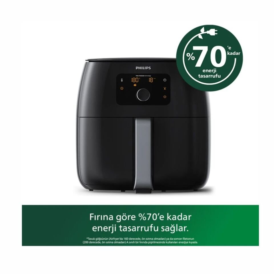 Philips Airfryer HD9650/90 XXL Avance Collection 7.3 lt Yağsız Fritöz