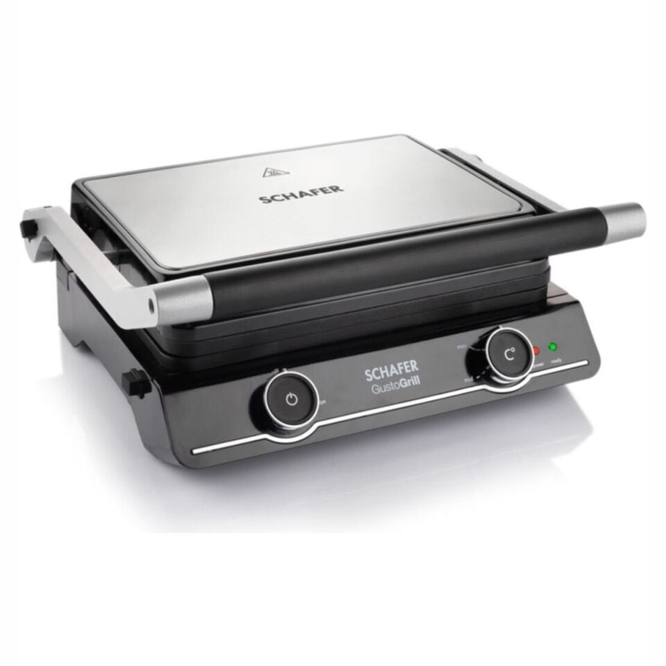 Schafer Gusto Grill Izgara Ve Tost Makinesi Inox
