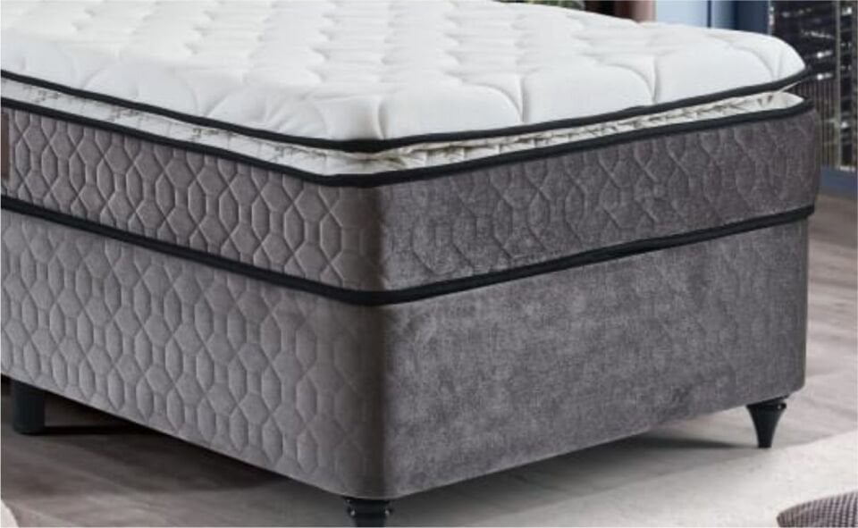 TOMA KATRE BAZA 100X200 GRİ